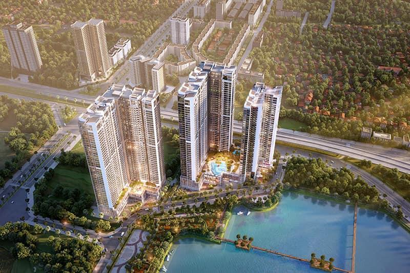 Bom Homes- Vinhomes Skylake- Service Apartment ハノイ市 エクステリア 写真